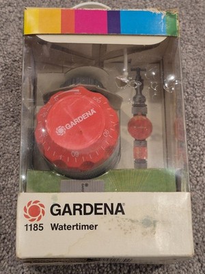 hose timer Gardena 1185 watertimer on off watering duration manual garden