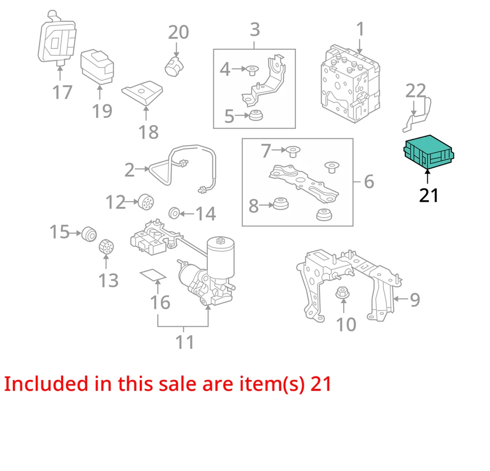 Chasis ECM Freno Fuente de Alimentación Maletero Se Adapta 07-17 LEXUS LS460 2653444 Foto 3 de 4