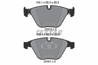 Textar Bremsbelagsatz Scheibenbremse 2331303 FüR Bmw E90 Z4 E89 E84 X1 E93 E92