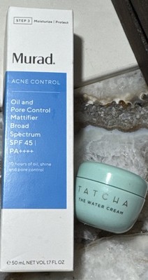 Murad Acne Control Oil & Pore Control Mattifier 1.7 fl oz SPF 45 - Free Tatcha