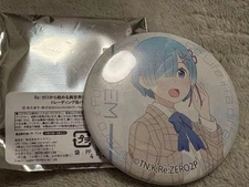 Re:ZERO Starting Life in Another World Rem Fujikyu Highland Limited Can Badge