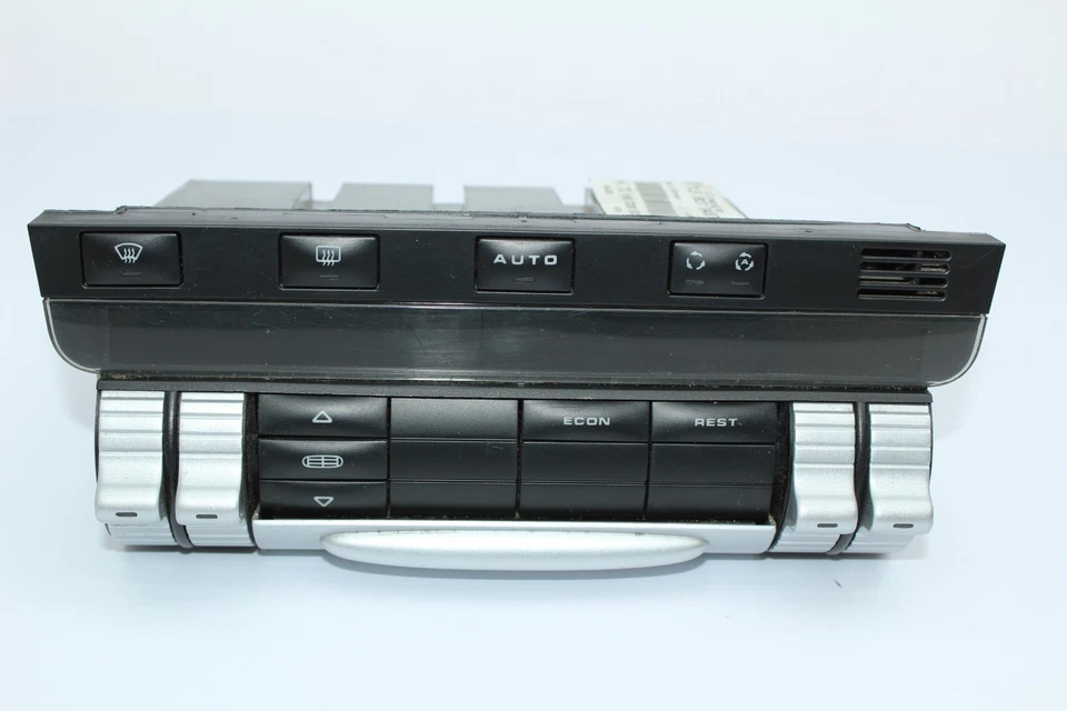 Panel de interruptor de control de temperatura climático Porsche Cayenne 2004-2010 OEM Foto 4 de 4