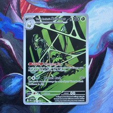 Team Rocket's Spidops 187/182 Sv10: Destined Rivals Holo Illustration rare IR