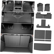 7Seat Floor Mat Compatible with 2022-2025 Trunk Mat Backrest Mat Floor Mat