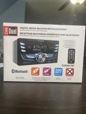 DUAL ELECTRONICS DXRM57BT CAR STEREO 2-DIN BLUETOOTH AUX AM/FM RADIO - NEW