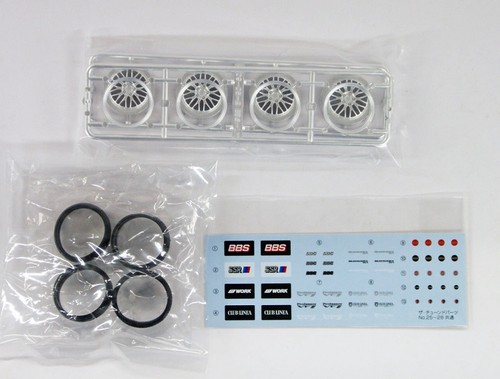 Aoshima 05275 1/24 Model Car Tuned Parts(25)BBS Type LM 20"inch Wheels&Tires Set - Picture 2 of 2