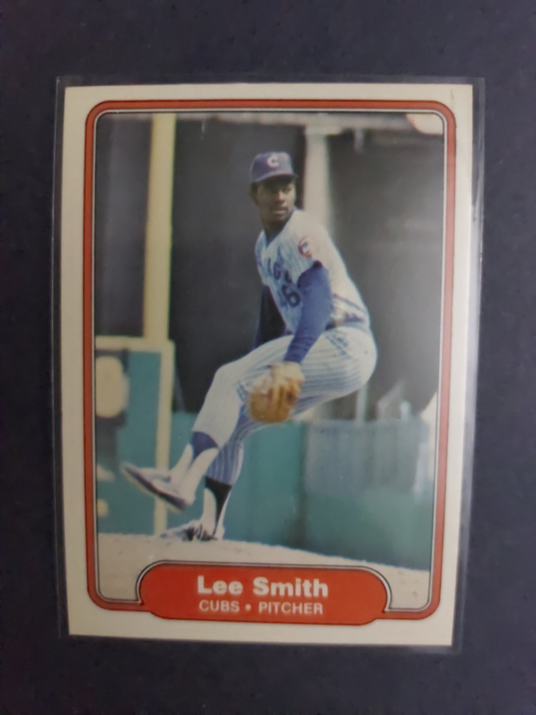1982 Fleer Lee Smith #603 Rookie