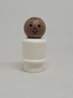 Vintage Fisher Price little people AA white doctor/dentist/barber man
