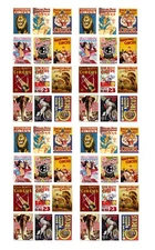 1:87 HO scale model circus posters