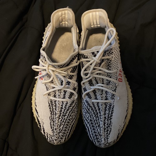 size 13 yeezy zebra