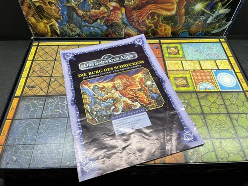 Das Schwarze Auge Brettspiel + 2x Abenteuer Basis Spiel + Hefte und Zubehör DSA - Bild 3 von 24