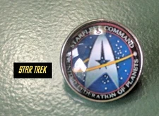 Star Trek Starfleet TOS TNG VOY Beyond Logo Command Brooch Badge Pin Cosplay New