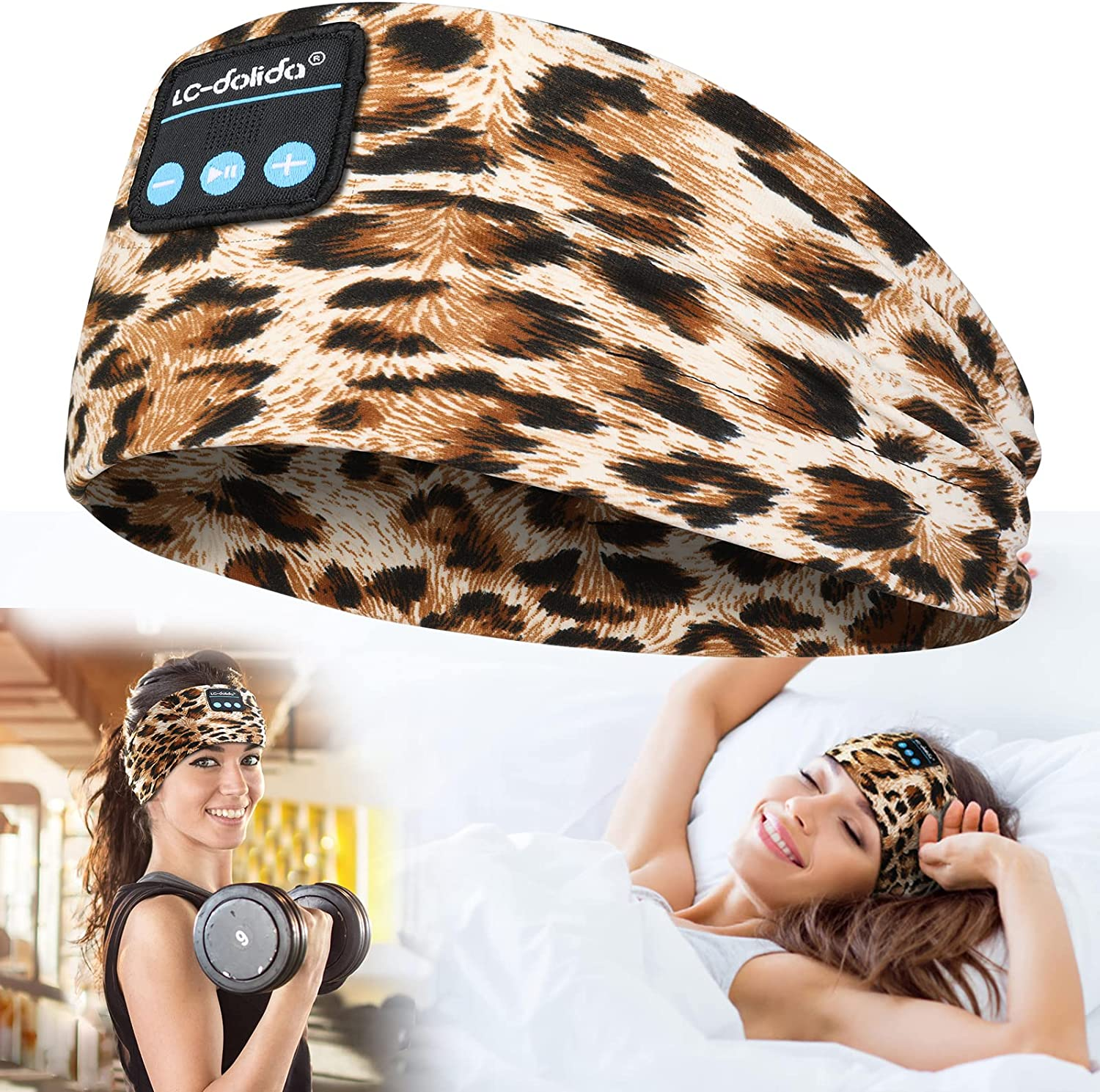 Sleep Headphones Bluetooth, Sleep Headphones Sleep with Thin HD Stereo Speakers