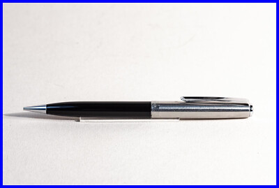 vintage 1954 Parker JOTTER Dreh-Bleistift in Schwarz & Stahl für 0.9mm Feinminen