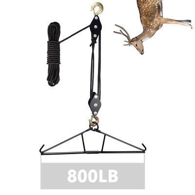 Deer Hanger for Skinning, Deer Hunting Game Hoist Hanging Gambrel 800LB