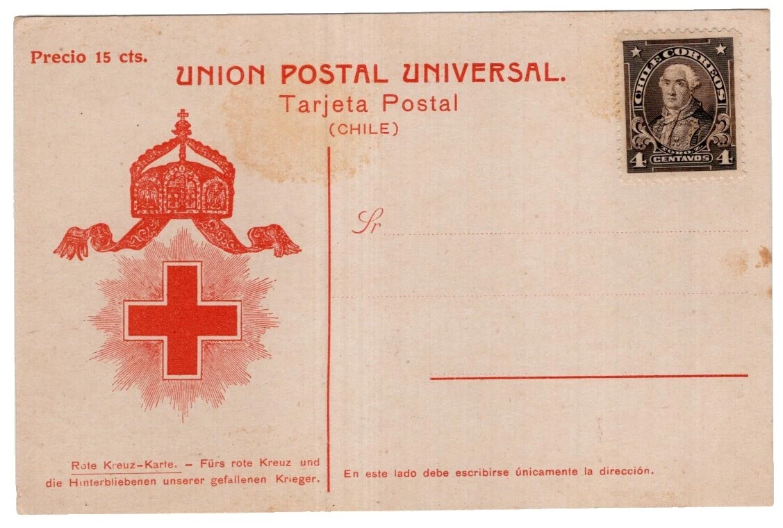 Handstamped Red Cross Postal History Stamps