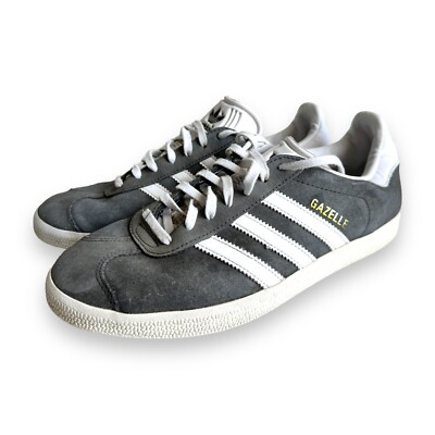 Adidas Originals Gazelle Mens Trainers BB5480 Classic Suede Dark Grey UK  7.5 | eBay UK