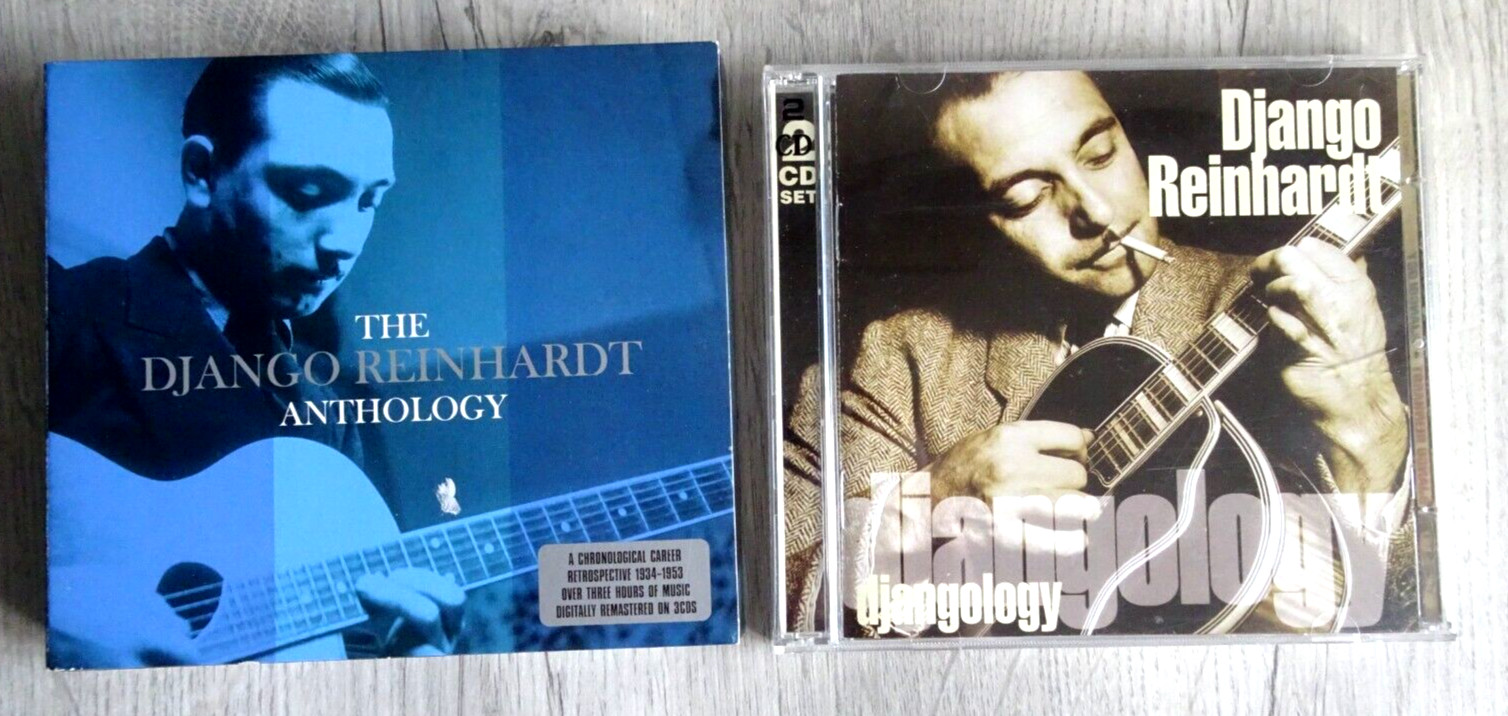 Django Reinhardt CD X2  The Django Reinhardt Anthology Djangology 5 disc
