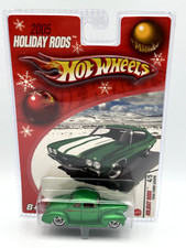 Hot Wheels 2005 Holiday Rods 1940 Ford Coupe, Green, 1:64, NIB