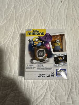 New In Box Mega Bloks Minions Silly TV 