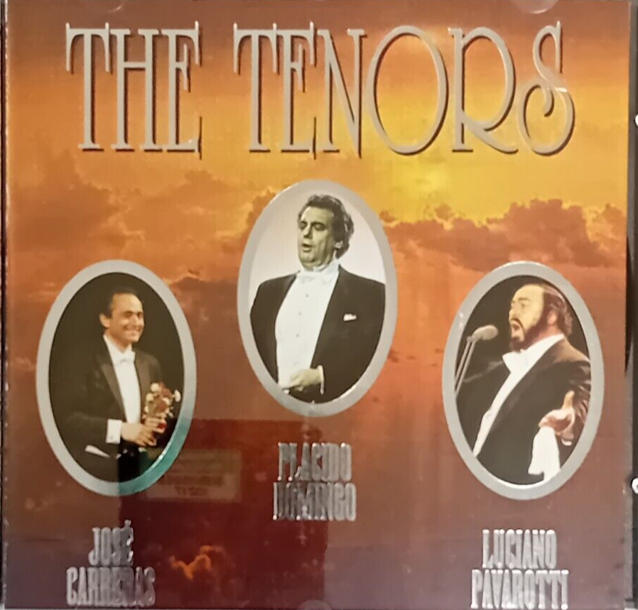 Tenors by Pavarotti, Domingo et al Music CD Album