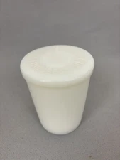 6 piece Plastic Nesting Nested Tumbler Cups Set w/ Pill Container in Storage Lid