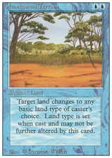 Magic the Gathering MTG Phantasmal Terrain (70) Revised Edition   NM