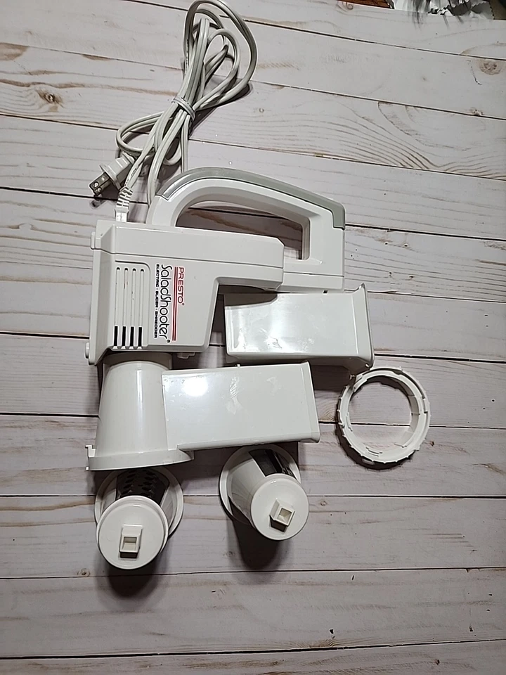 Presto Salad Shooter #0291001 Electric Food Slicer, Shredder, Grater - Image 4 of 4