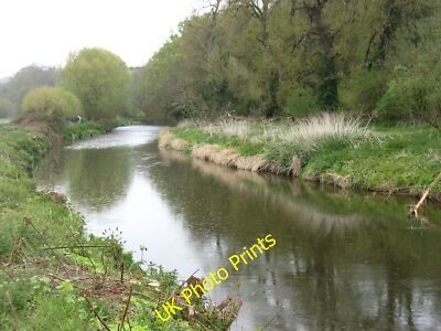 Photo 12x8 The River Otter North Star Light rain was falling, which made o c2015
