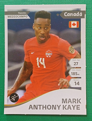 2022 ES Qatar World Cup FIFA #262 MARK ANTHONY KAYE Canada Soccer Team Sticker