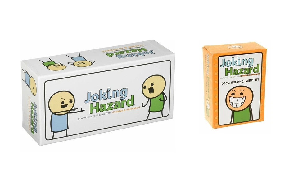 Joking Hazard Original Cards and Deck Enhancement #1 Adults Funny Party Games