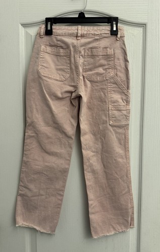 Art Class Girl’s Pink Cargo pants with frayed bottoms Size 7 - Picture 2 of 18