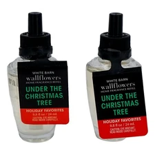 White Barn BBW Bath and Body Works Under The Christmas Tree Wallflowers Home