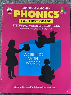 Month-By-Month Phonics For First Grade, Four Blocks Literacy Model ~ EUC