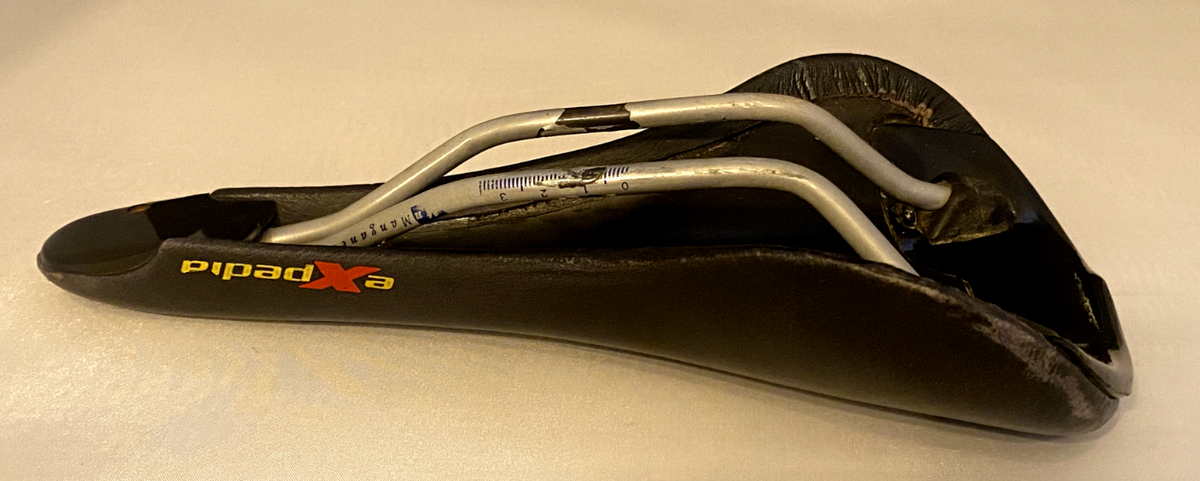SELLE ITALIA EXPEDIA 0978 VINTAGE MANGANESE RAIL RACING SADDLE