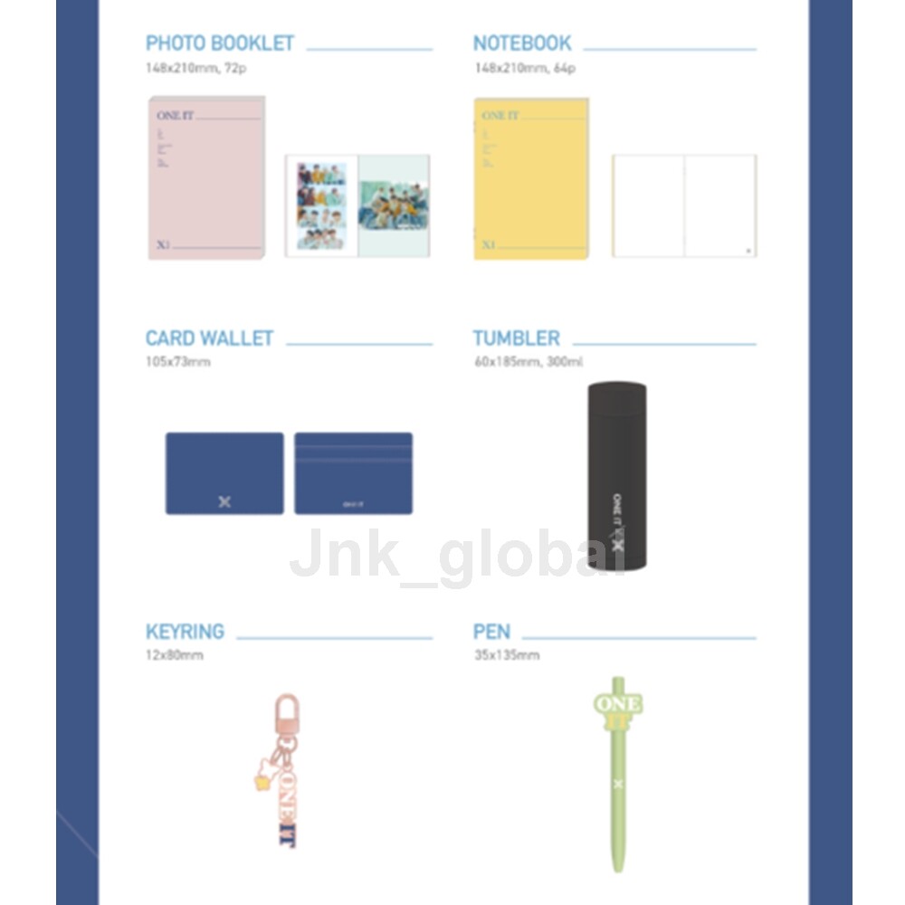X1 X-1 Official 1st Fan Club Membership Kit Full Set + GIFT +