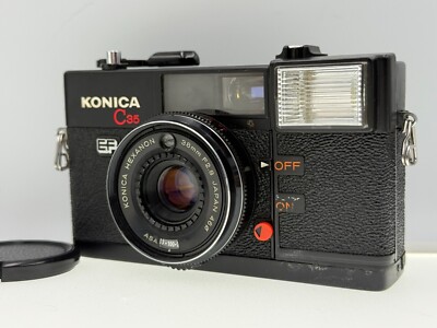 *Excllent* Konica C35 EF Point&Shoot 35mm Film Camera From JAPAN
