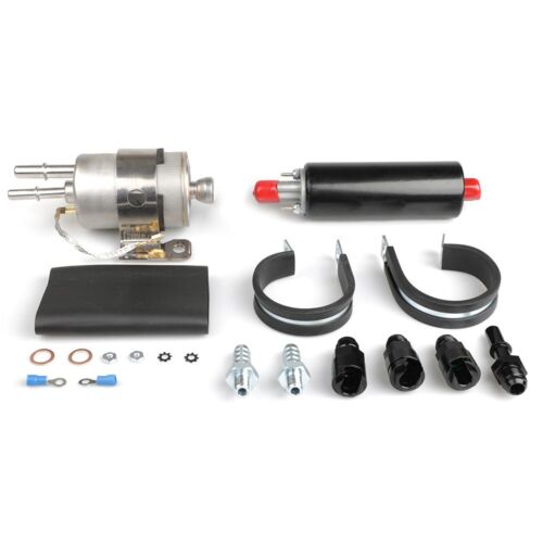 255LPH Inline LS Swap High Pressure EFI Fuel Pump w/Install Kit GSL392 - Picture 1 of 13