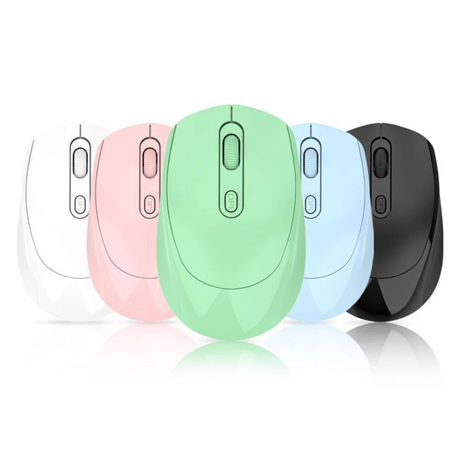 2.4GHz Portable Wireless Optical Mouse Mice USB Receiver For PC Laptop Computer - Image 2 of 4