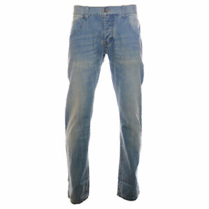 ARMANI JEANS 76J08 4C Mens Denim Jeans Regular Fit Casual Trousers Vintage Pants