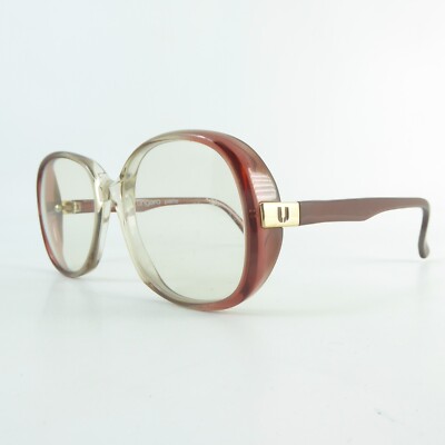 Vintage Emanuel Ungaro 2324 braune Damen-Vollfelgen TJ1107 Brille Gestell Brille
