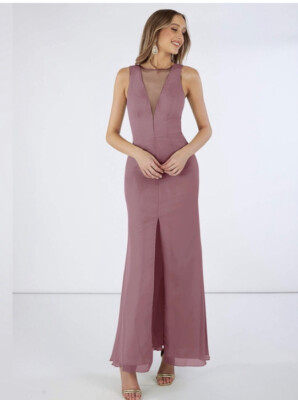 NWT AZAZIE Buffy Desert Rose Bridesmaid Special Occasion Dress