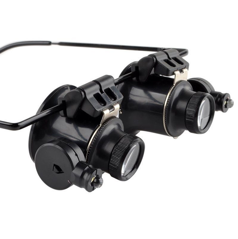 20x Magnifying Glasses with LED Light for Jewelry and Watch Repair  