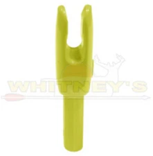 Victory Archery V-Force AAE Nocks - Yellow - 12pk - ACN245YL-12