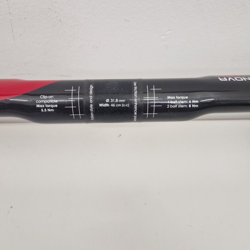 3T Ergonova Team carbon handlebars 46cm Integrated. - Picture 9 of 16
