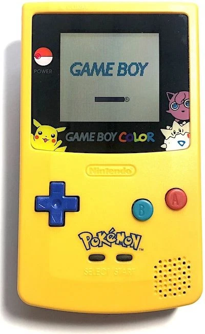 Yellow Pokemon Game Boy