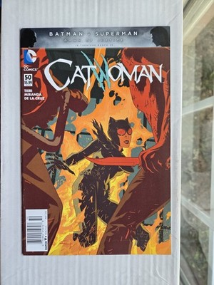 Catwoman #50 Newsstand 1:100 Rare 143 Copies 1st App David Franco DC Comics 2016