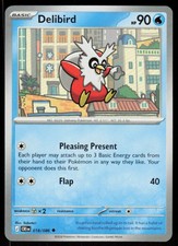 Delibird 018/086 Uncommon Chaos Rising Pokemon Near Mint