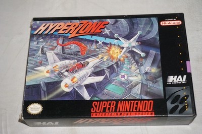Hyperzone (Super Nintendo SNES) Complete in Box CIB