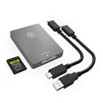 CFexpress Card Reader Type A USB 3.1 Gen2 10Gbps CFexpress Memory Card Adapter P
